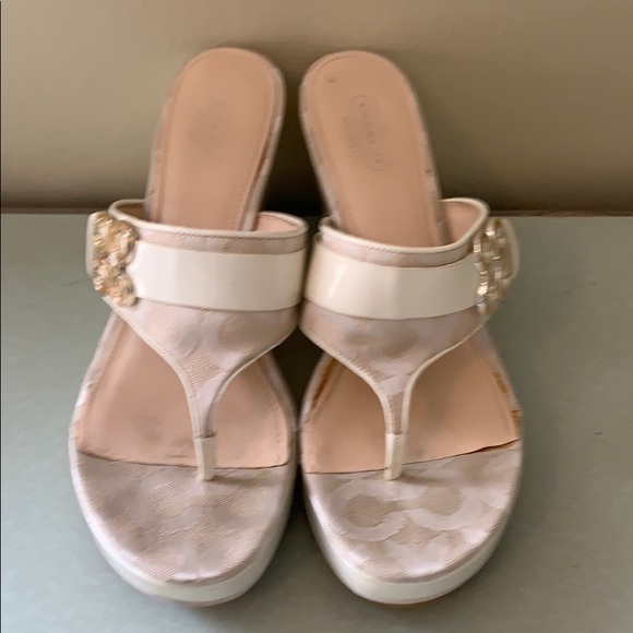 Coach Shoes - Coach Gypsy platform wedge shoes